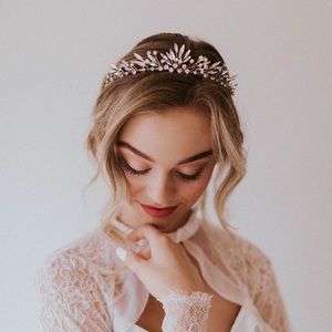 Untamed Petals Bridal Crown Headpiece